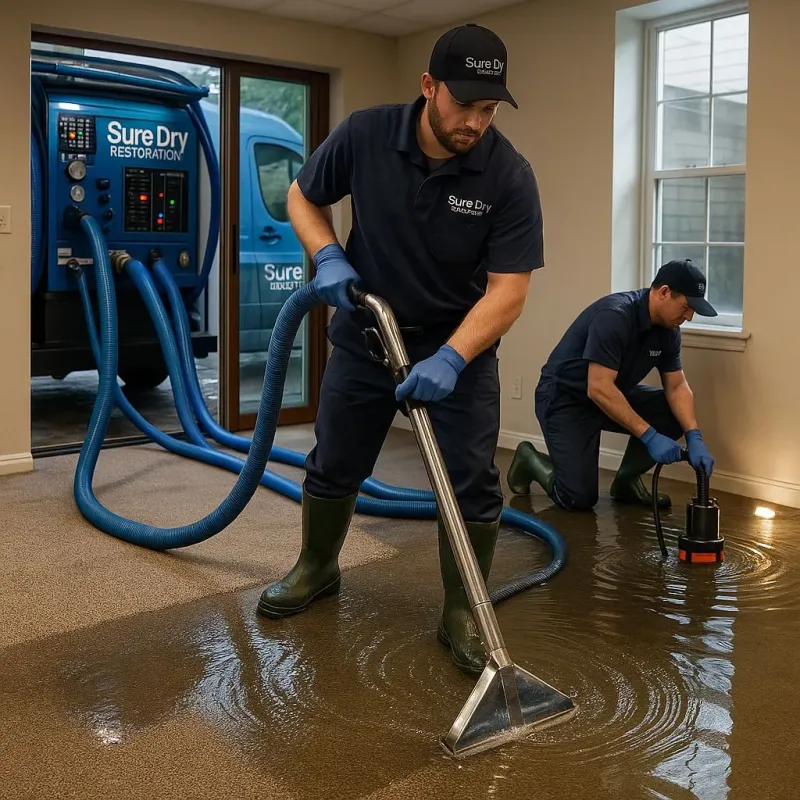 Water Extraction and Removal process in Wood County, TX